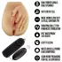 Enlust Selena - vibrating male masturbator with AI-generated images (natural skin tone)