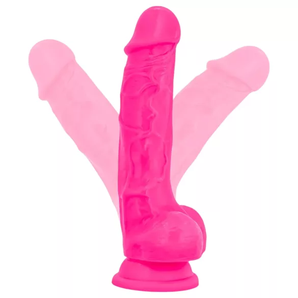 Blush Neo – 19cm Suction Cup Dildo (Pink)