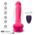 Silexd - Pink Remote-Controlled Suction Cup Vibrator