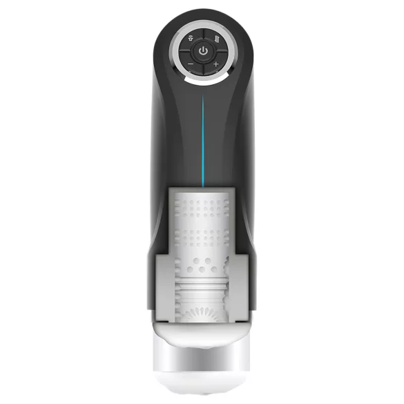 JamyJob - Up-and-Down Vibrating Stroker (Black)