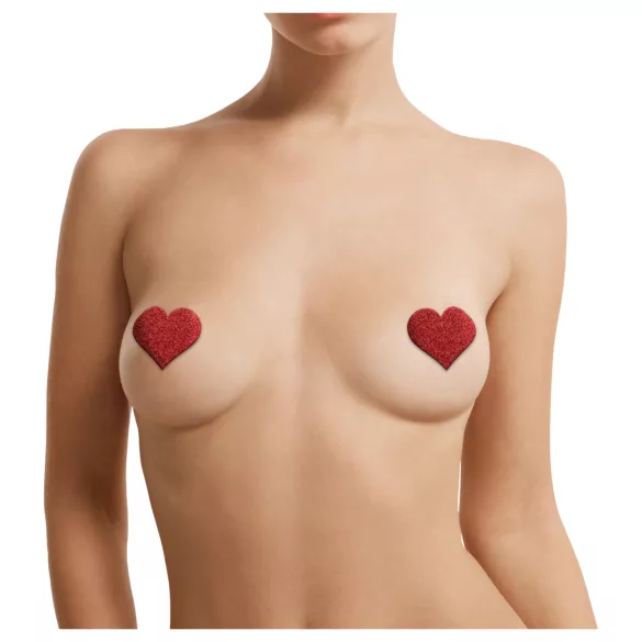 Le Désir - nipple sticker set - 3 pairs (red)