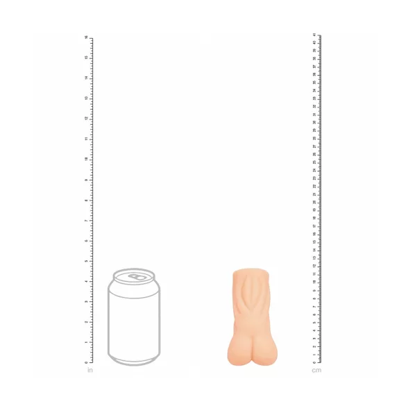 XKIN Tiffany Throatcheck - lifelike vagina masturbator (natural)