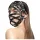 Ouch! - Faux Leather Cage Mask (Black)