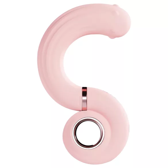 Loveline Pearls - Beaded G-Spot Vibrator (Pink)