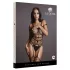 Le Désir - black fishnet lingerie bodystocking (S-XL)