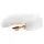 Easytoys Fox NO13 - Metal Anal Plug with Gold & White Fox Tail