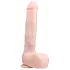 Easytoys - Large Suction Cup Dildo with Balls (11.6) - Natural"