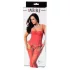 Amorable - 3-Piece Corset Set (Red) - M