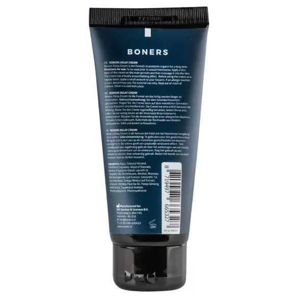 Boners Essentials Delay Cream for Men (100ml)