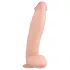 Real Fantasy Dwane - lifelike dildo with balls - 31 cm (natural)