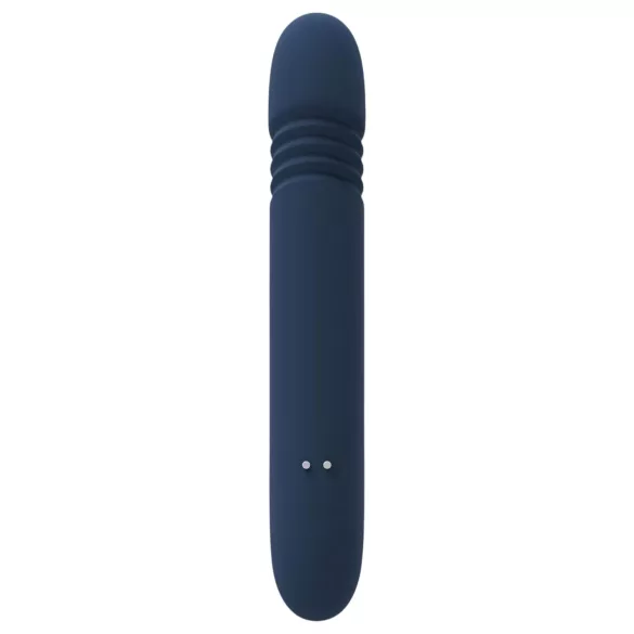 Goddess Zephyros - Waterproof Thrusting Vibrator with Clitoral Arm (Blue)