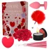Dreamtoys Amour - Heart Vibrator Gift Set (Red)