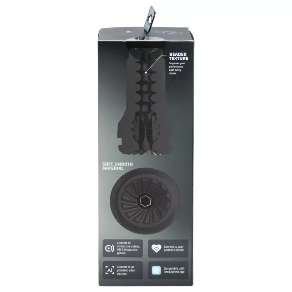 Kiiroo PowerBlow + Feel Pocket male masturbator (black)