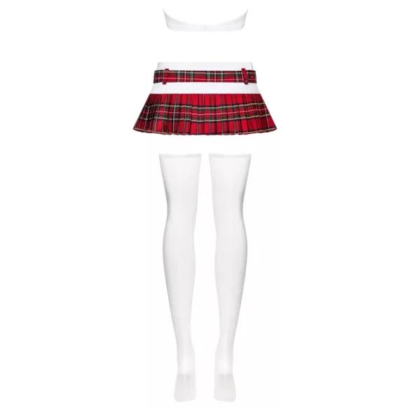 Obsessive Schooly - 6-Piece Schoolgirl Costume Set