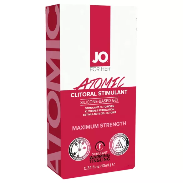 System JO - ATOMIC - clitoral stimulating gel for women (10 ml)