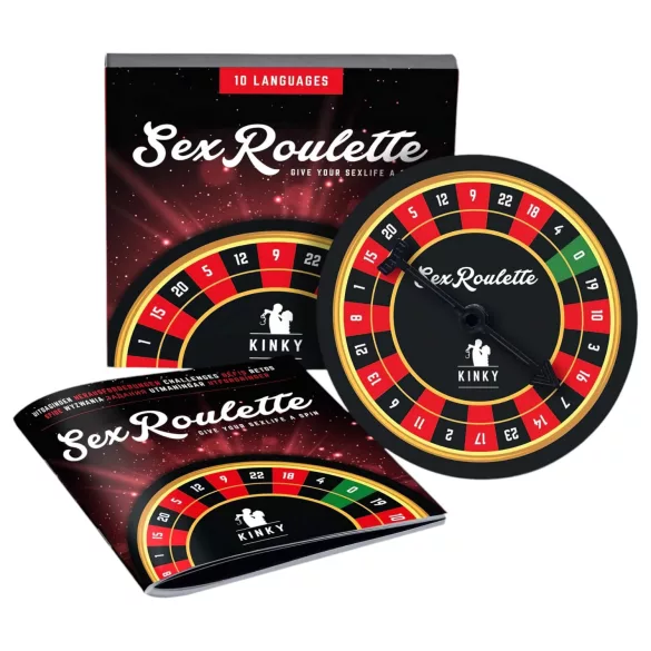 tease & please - Sex Roulette Kinky - Erotic Roulette Board Game for Couples