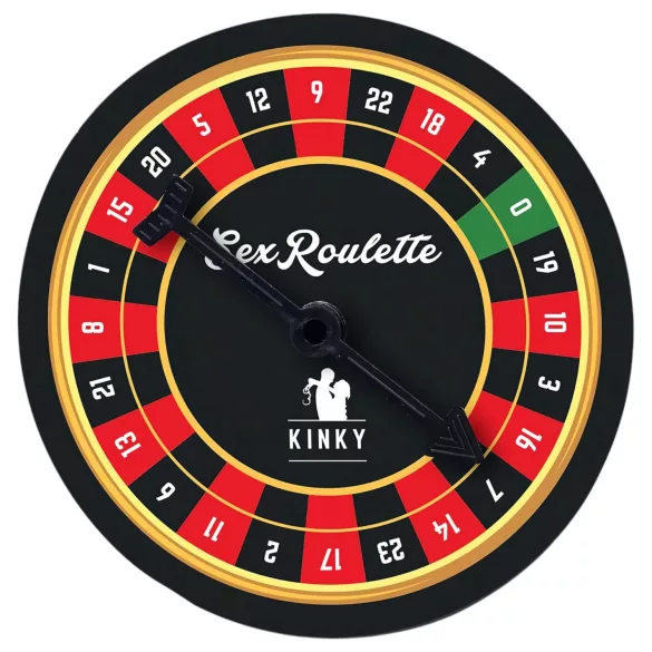 tease & please - Sex Roulette Kinky - Erotic Roulette Board Game for Couples
