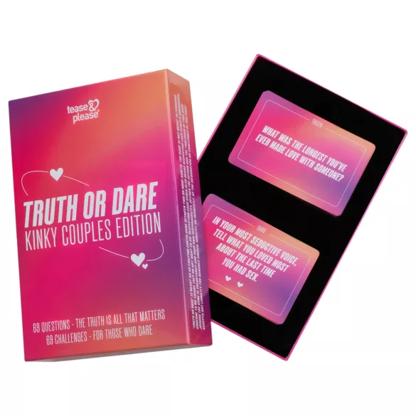 Tease & Please - Truth or Dare Kinky Couples Edition - truth or dare for couples